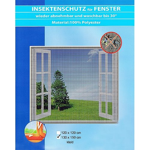 Insektenschutz für Fenster 130x150 cm