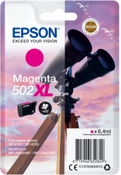 Tintenpatrone Epson 502XL magenta
