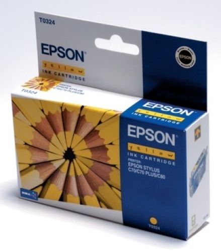 original Epson Tintenpatrone yellow, Art TPE324