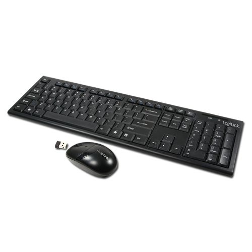 Schnurlose PC-Tastatur & Maus - LogiLink ID0013