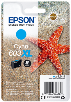 Tintenpatrone Epson 603XL cyan