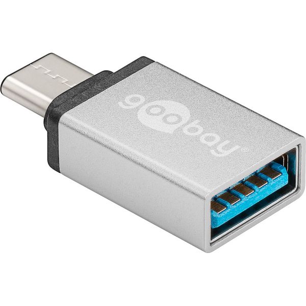 USB-C - USB 3.0 Adapter, grau