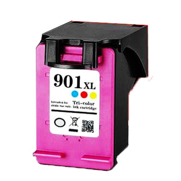 Druckerpatrone XL H901rw alternativ zu HP 901 / CC656AE 3-farbig