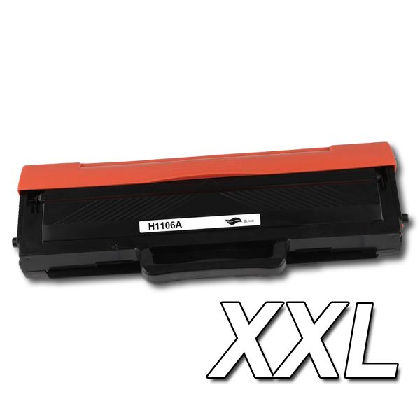 Alternativ-Toner XXL für HP-Drucker, ersetzt HP W1106A, schwarz
