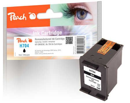 Peach Druckerpatrone PI300-440, kompatibel zu HP 704 schwarz