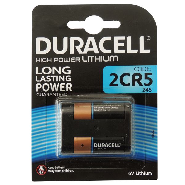 Duracell High Power Lithium 6V Batterie (2CR5)
