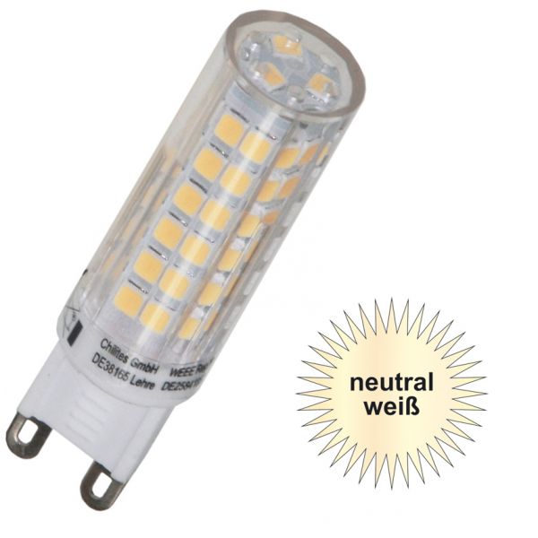 LED Lampe G9, 6W, 550lm neutralweiß