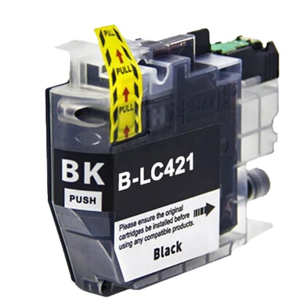 Druckerpatrone black mit Chip für Brother, Typ BK421BK