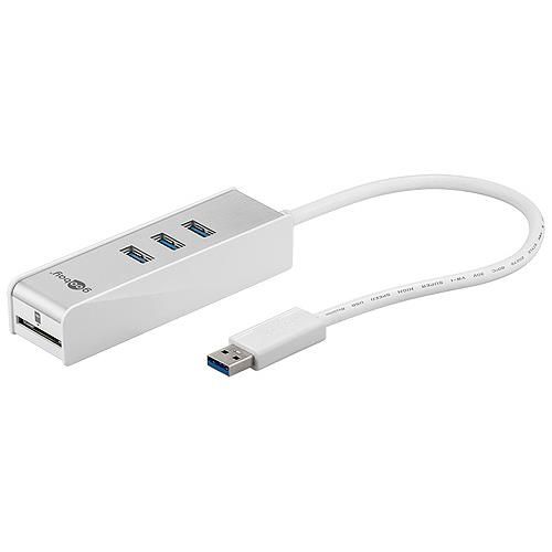 USB 3.0 - 3 Port Hub + Cardreader