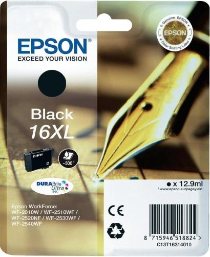 Tintenpatrone original Epson | black | 16XL | T16314010