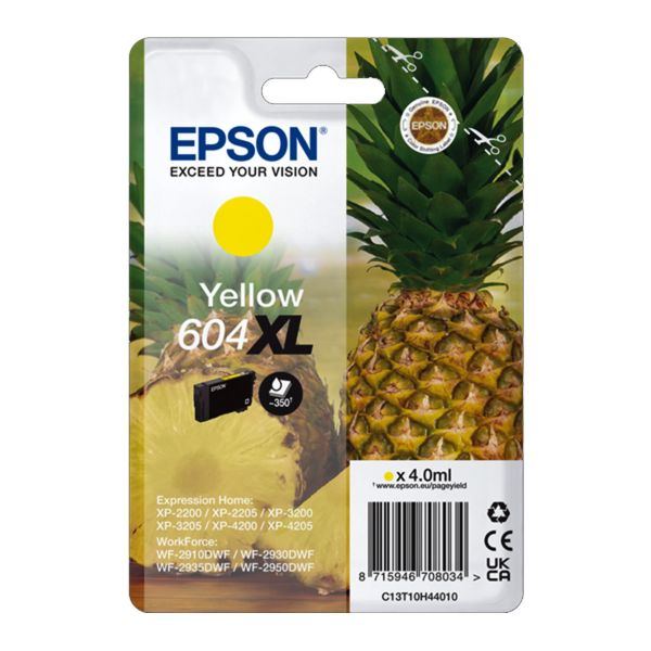 Tintenpatrone Epson 604XL yellow