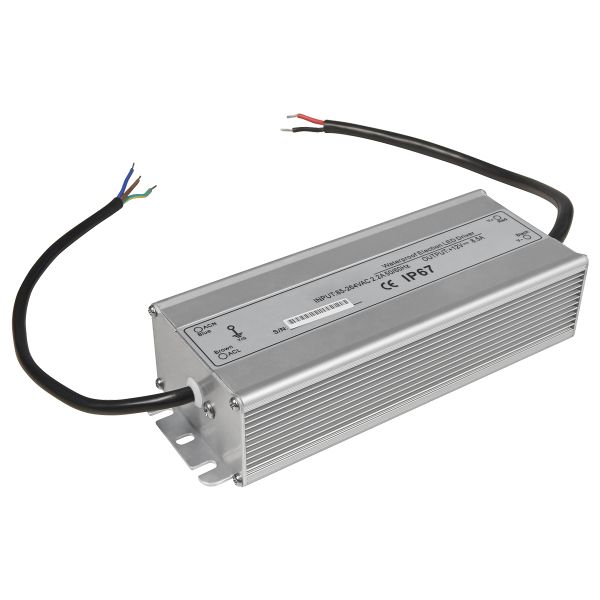 LED-Transformator elektronisch, 12V, 100W, iP67